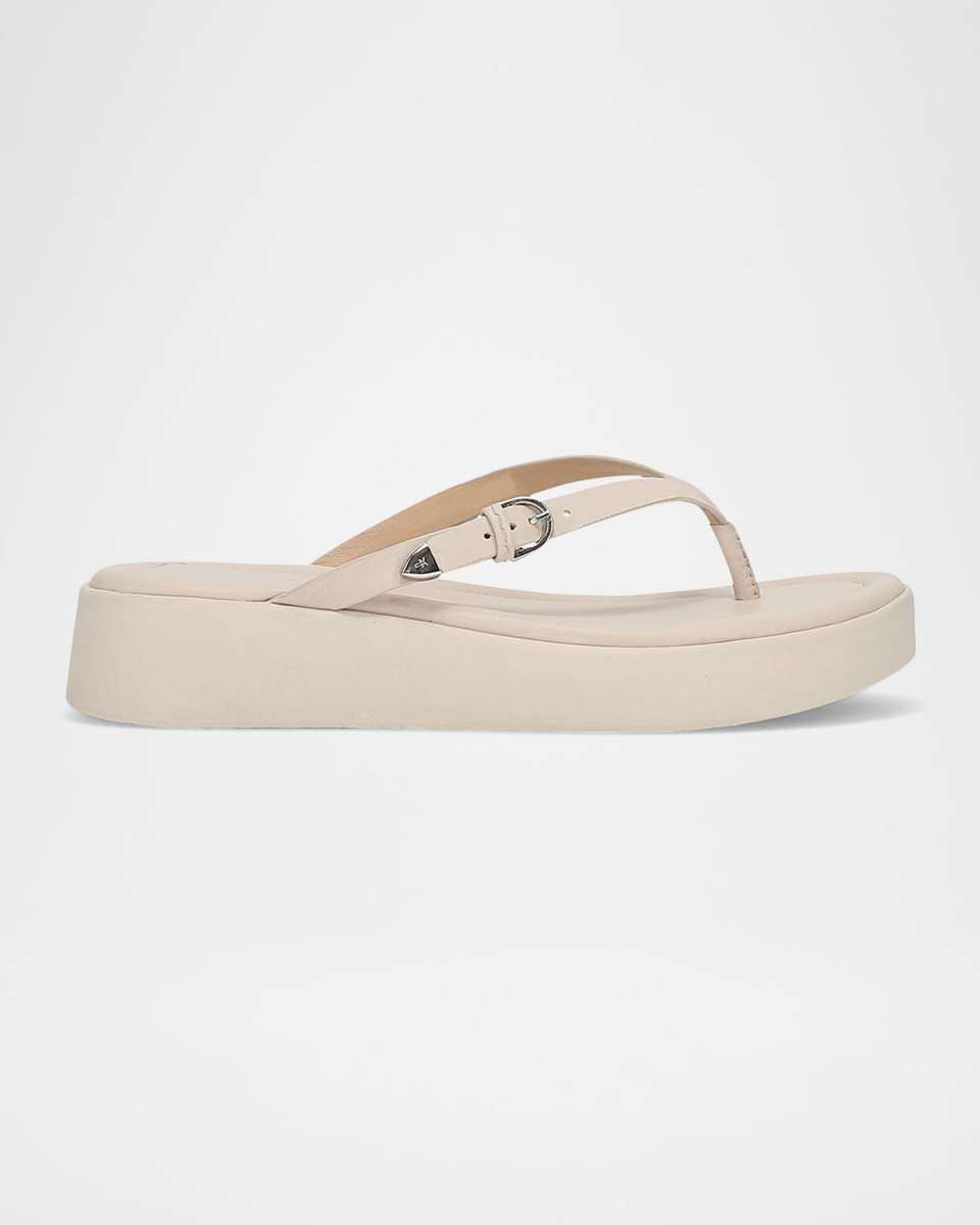 Maya Buckle Thong Sandals